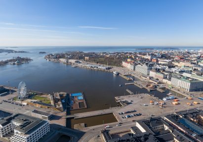 The port is currently occupied by carparks