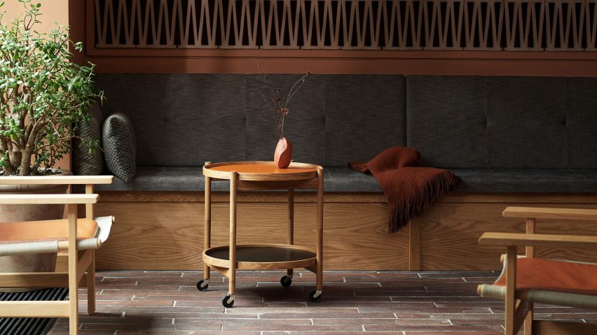 Danish tray table design