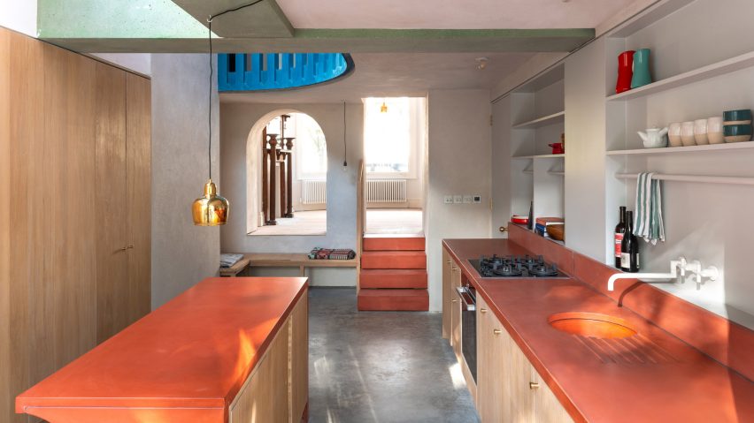 View of the kitchen by Studio Ben Allen
