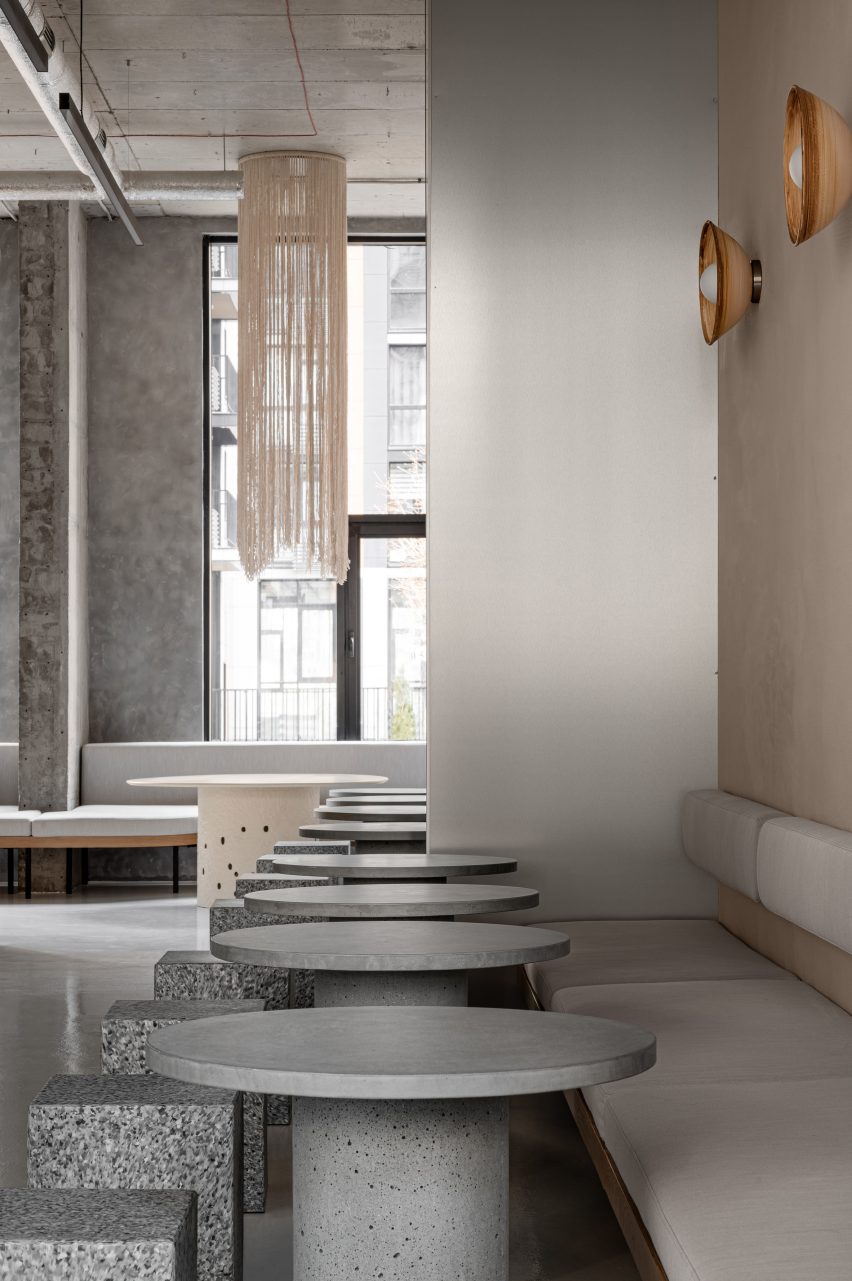 Istetyka restaurant Kyiv by Yakusha Design