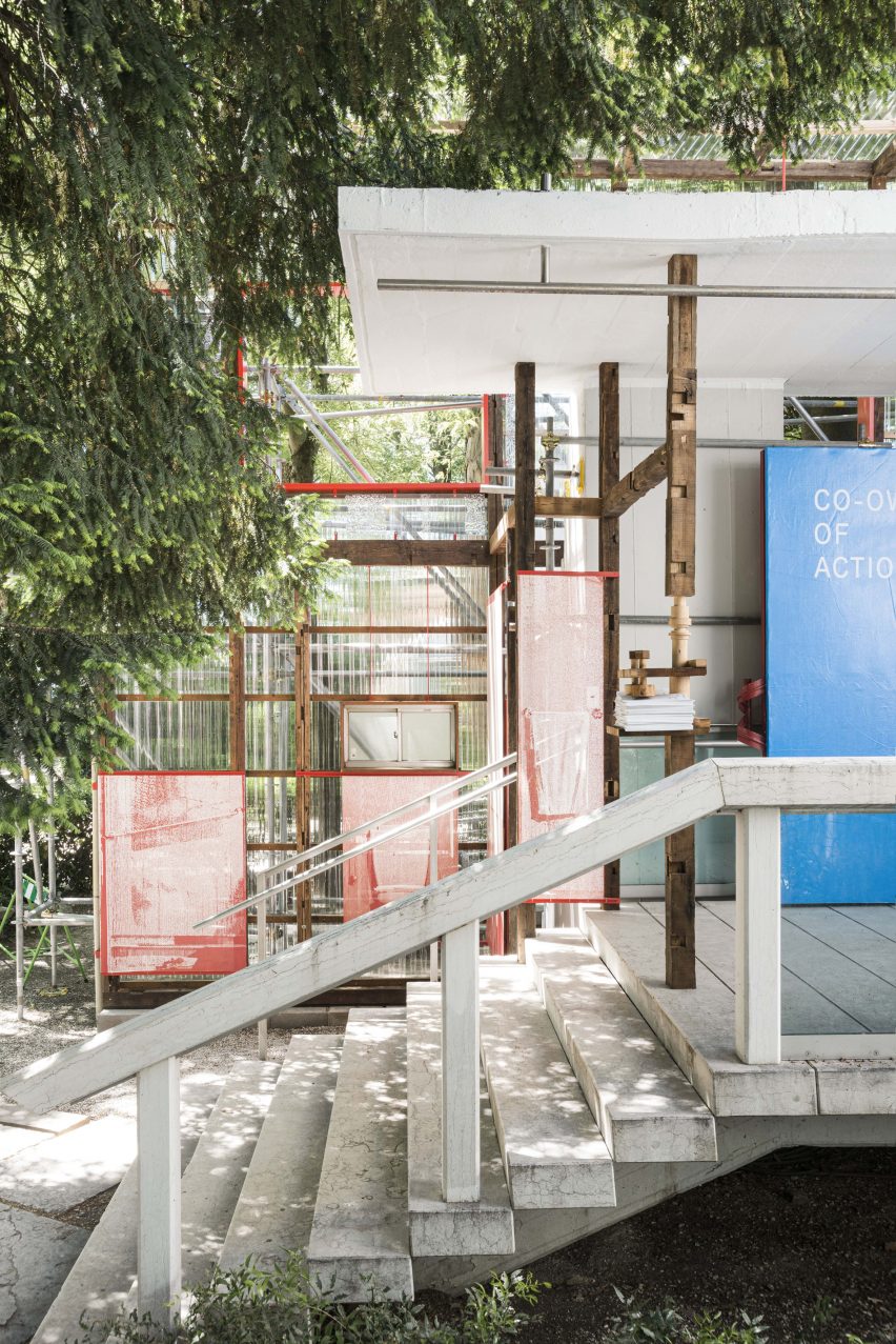 Entrance to Japan Pavilion at the Venice Architecture Biennale