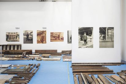 Inside of Japan Pavilion at the Venice Architecture Biennale