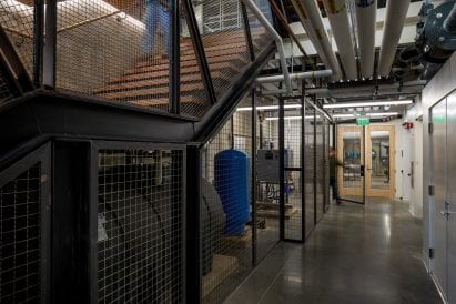 The project is a university building