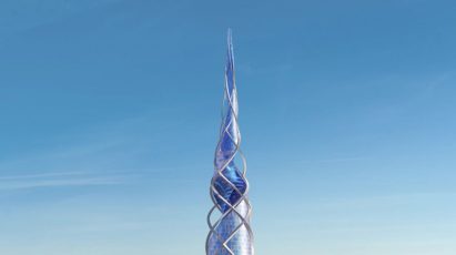 Render of the top of Lakhta Centre II for St Petersburg