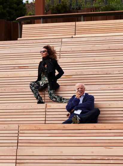 Diane von Furstenberg and her husband Barry Diller
