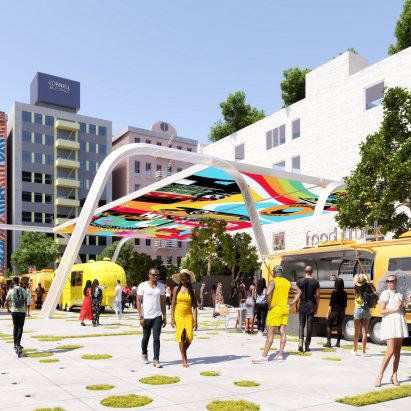 Re-Charge LA is a concept for EV stations