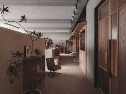 Store interior by BLUE Architecture Studio