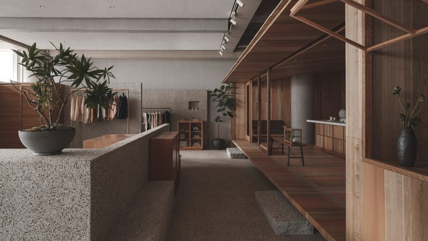 Lost & Found Hangzhou store by BLUE Architecture Studio