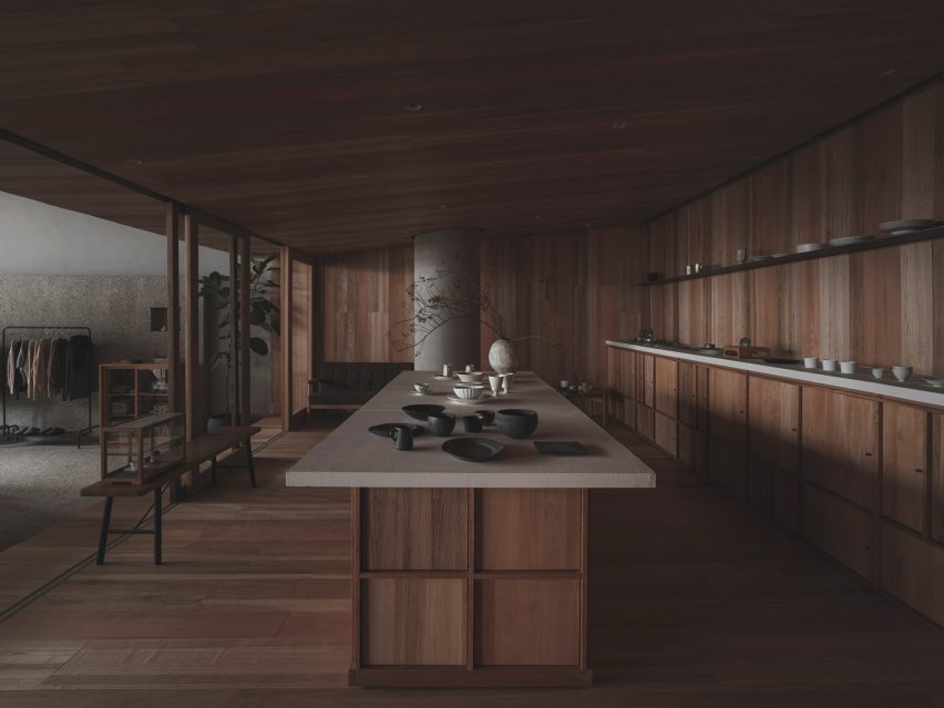 Lost & Found Hangzhou store by BLUE Architecture Studio