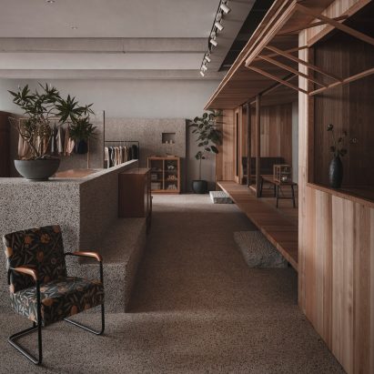 Lost & Found Hangzhou store by BLUE Architecture Studio