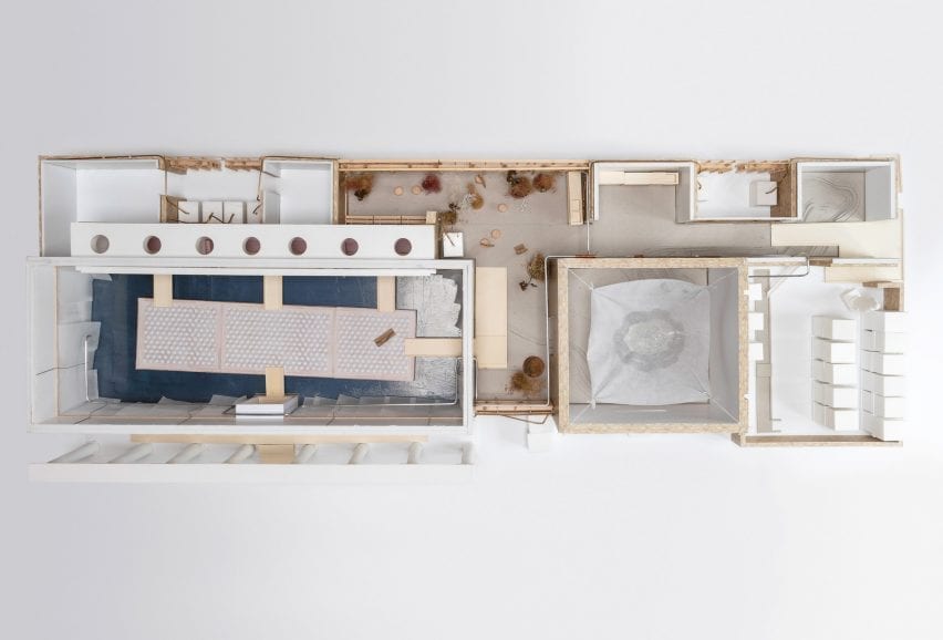 Model of the 2021 Danish Pavilion