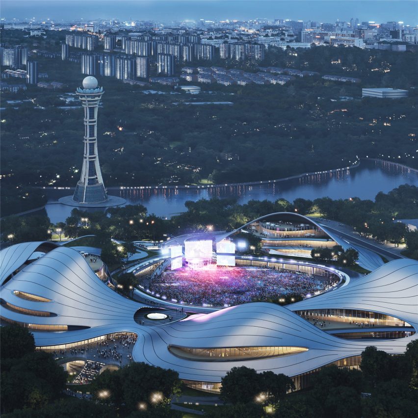 The design can be used to host concerts