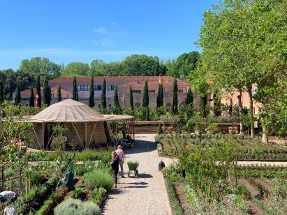 The Majlis and garden at Venice Architecture Biennale