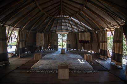 Interior of The Majlis at Venice Architecture Biennale
