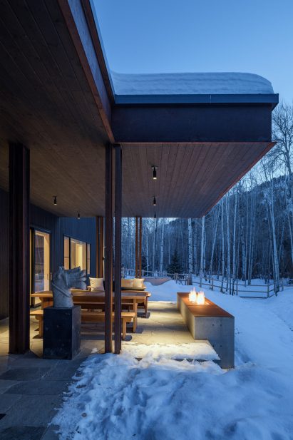 Mark de Reus designed black facades for his home