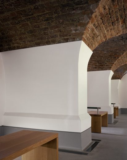 The lower ground of the Museum of the Home in London