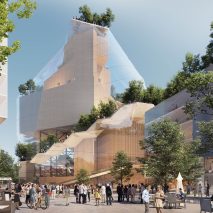 MVRDV to transform Eindhoven’s Heuvel shopping centre with glass “Music Mountain”