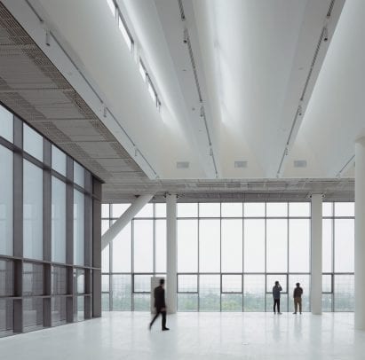Gallery in Pingshan Art Museum by Vector Architects