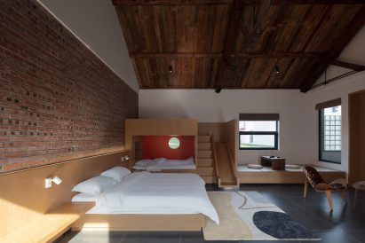 A hostel interior in The Youth Activity Center