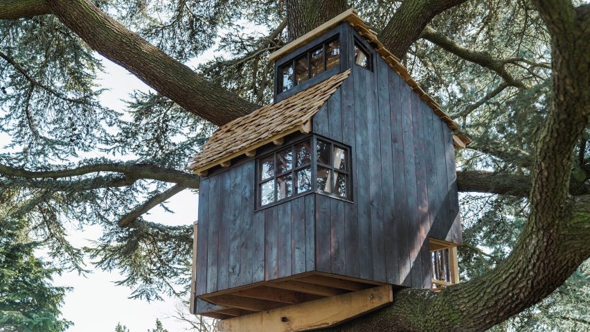 Treehouse in Hertfordshire by Sebastian Cox
