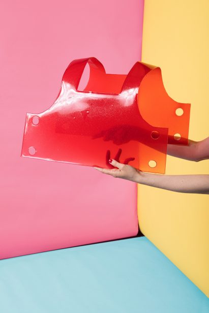 Red gelatin top by Valdís Steinarsdóttir