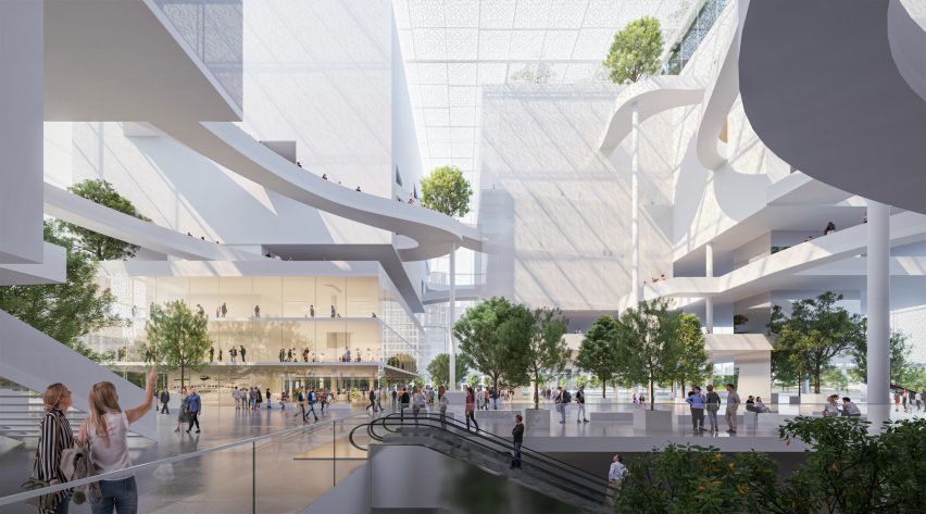 A visual inside the Shenzhen Reform and Opening-up Exhibition Hall