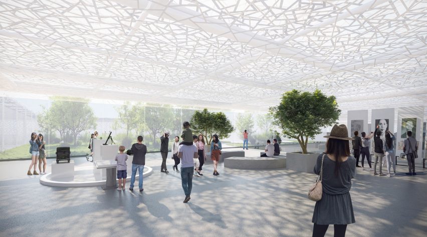A visual inside the Shenzhen Reform and Opening-up Exhibition Hall