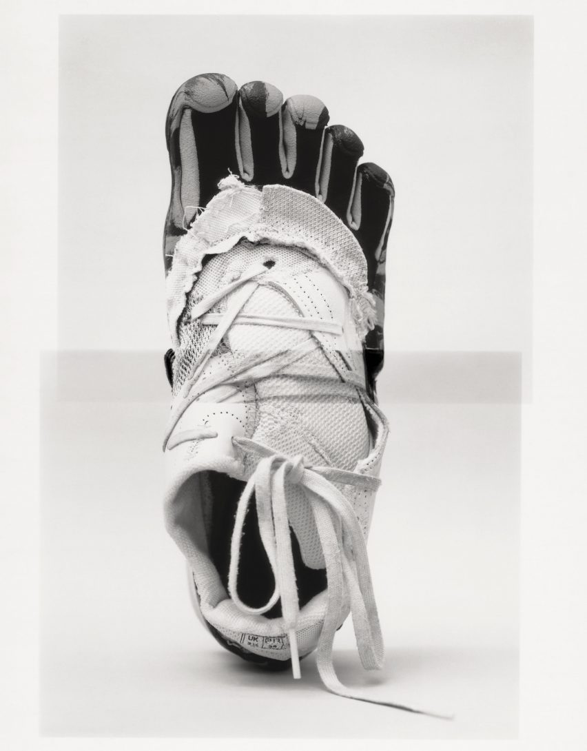Helen Kirkum x Matthew Needham sneakers featuring Vibram FiveFingers deadstock