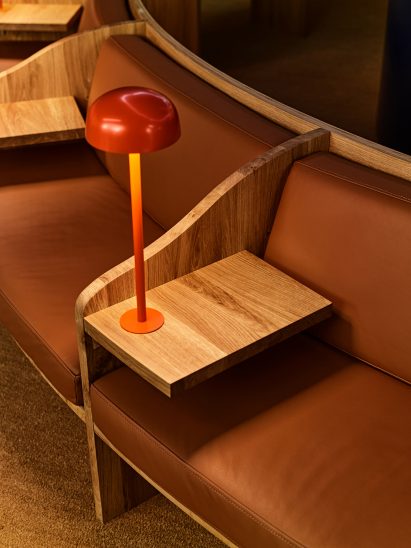 Library-like reading nook