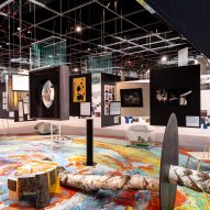 Future Assembly has a large woven rug