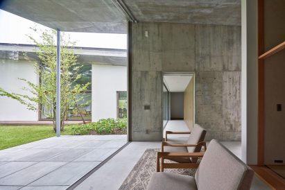 Lounge of Symbiotic House for Life After Retirement by READ & Architects