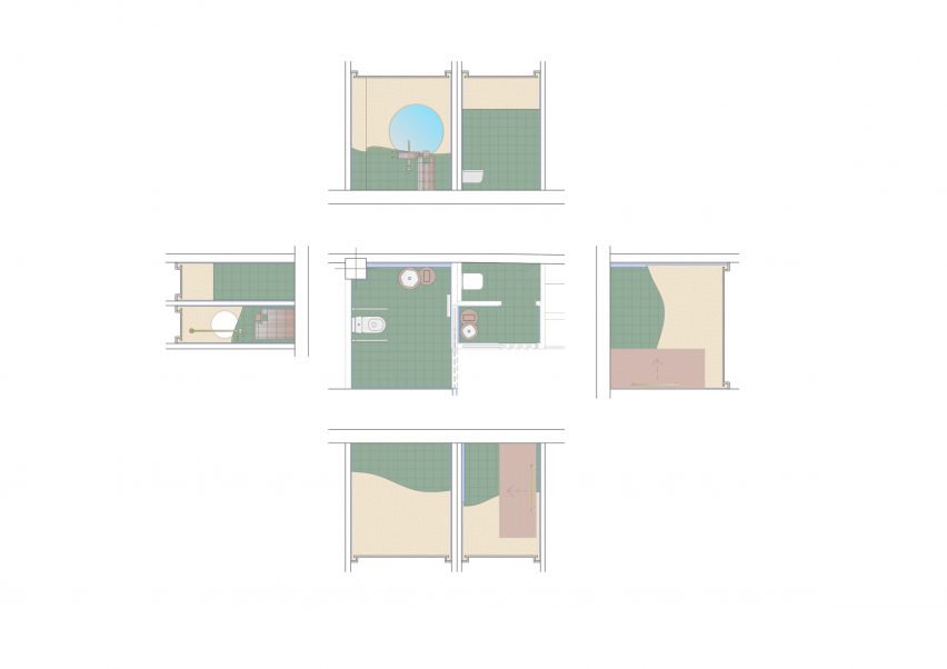 Toilets plan