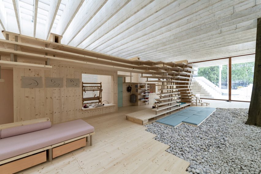 A wooden co-living space prototype