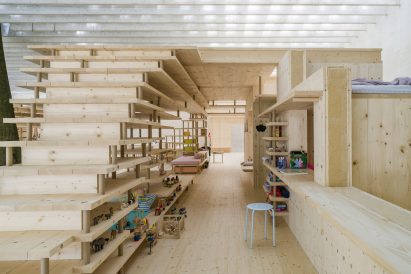 A prototype for a living space in a co-housing block