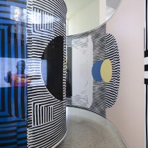 Entry to Who Is We? exhibition with video work