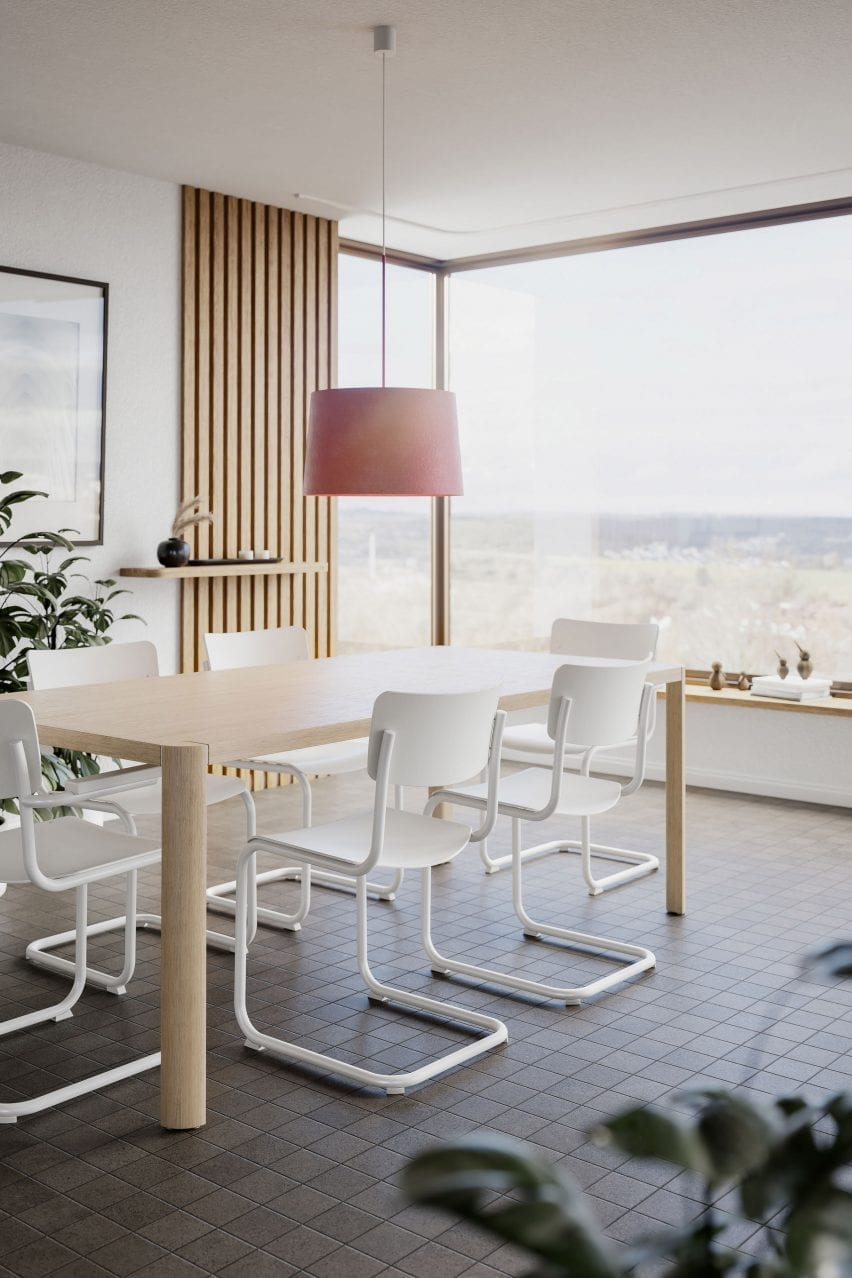 1140 table by Werner Aisslinger for Thonet