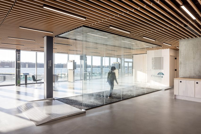 An office entrance