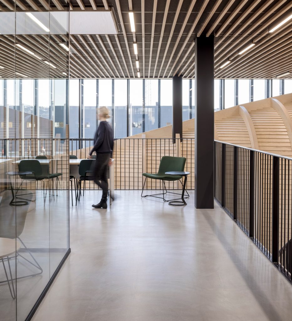 An office inside Klimatorium