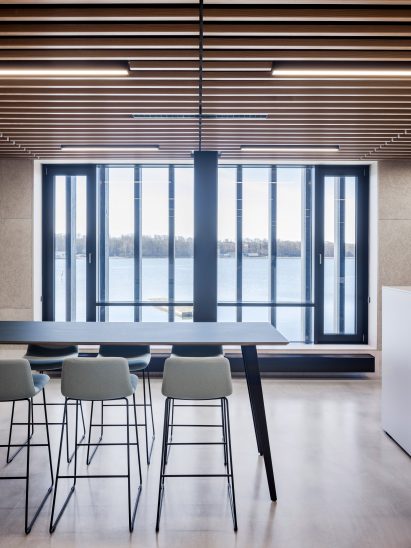 A workspace inside Klimatorium