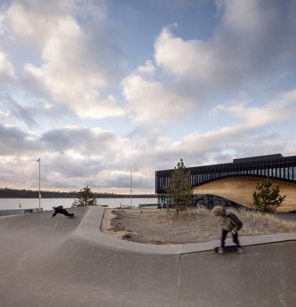 The landscaping of the Klimatorium