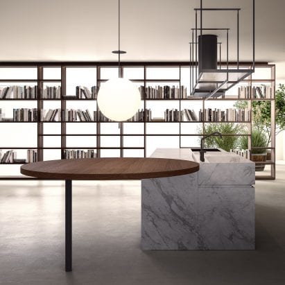 Antibes System storage by Boffi