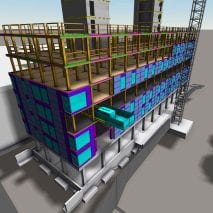 3D digital model of Brock Commons Tallwood House by Acton Ostry Architects