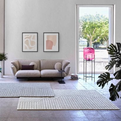 Chaddar rug by Charlotte Lancelot for Gan