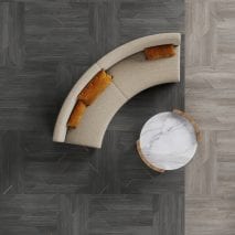 Inset flooring collection by Patcraft