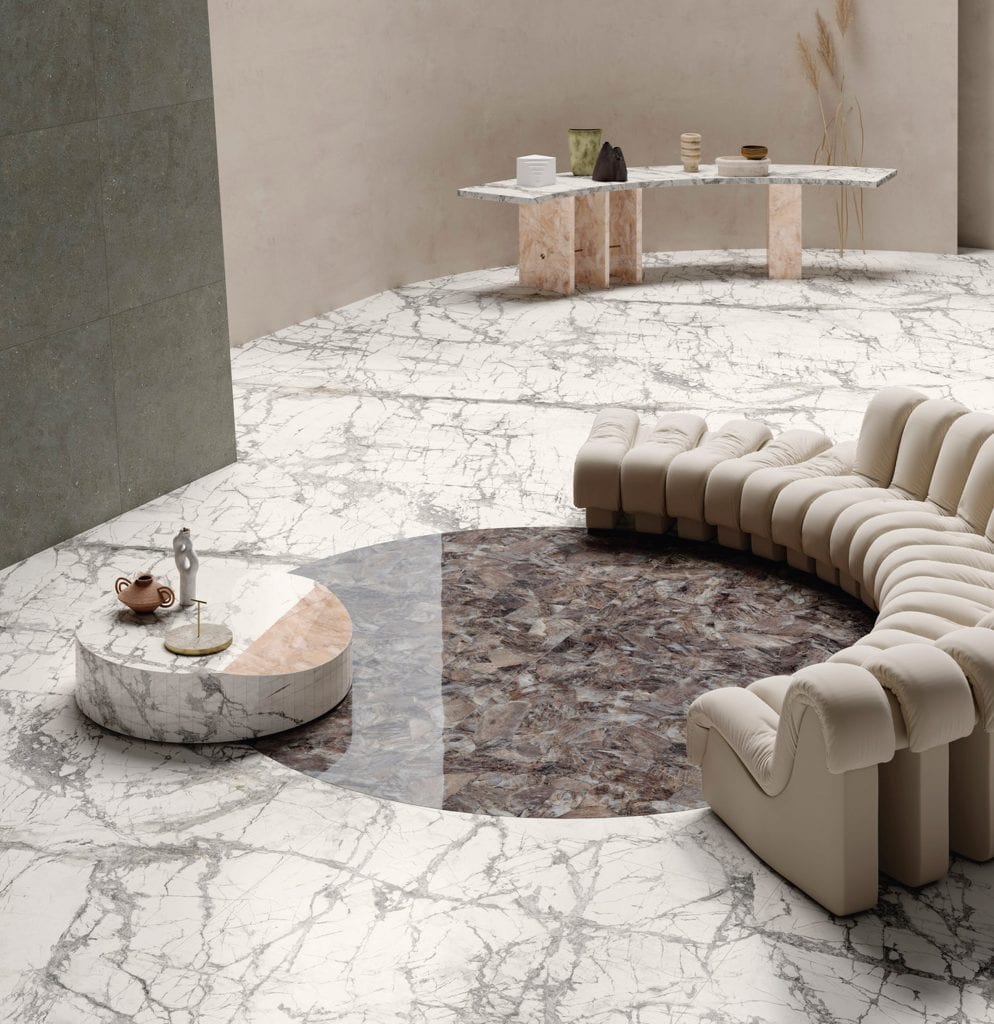 Maximum Marmi Invisible tile by Fiandre