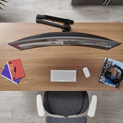 Ollin monitor arm for Colebrook Bosson Saunders