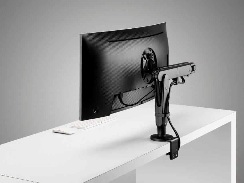 Ollin monitor arm for Colebrook Bosson Saunders