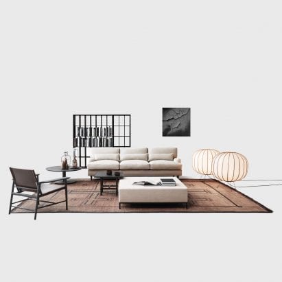 Raffles sofa by Vico Magistretti for De Padova