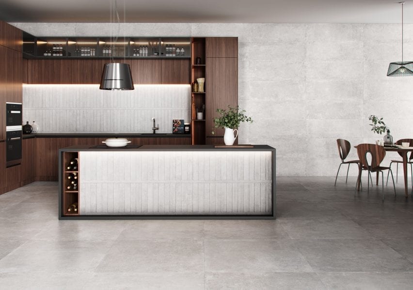 Rockwell tiles by Saloni