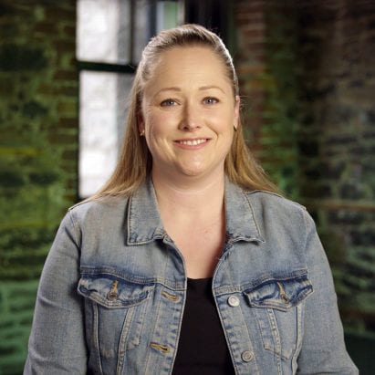Portrait of Stacy Kauk, director of Shopify's Sustainability Fund